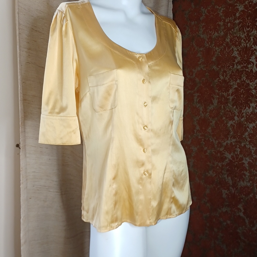 Sandra Angelozzi silk blouse 42